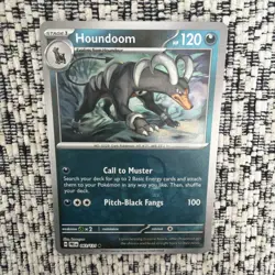 Pokemon TCG Houndoom Master Ball Pattern 063/131 Prismatic Evolutions pck fresh - Image 5