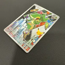 Snivy 049 Series 2 First Partner Illustration Collection, Pokemon Promo, In Hand - Image 3