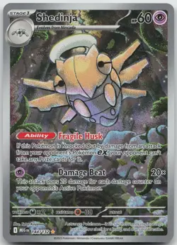 Shedinja 144/132 Illustration Rare Mega Evolution Pokemon NM/M - Image 1