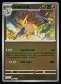 Sandslash 069/132 Common Mega Evolution Pokemon Reverse Holo NM - Image 1