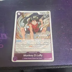 Monkey.D.Luffy 'Judge' Card OP03-070 R ONE-PIECE! - Image 1