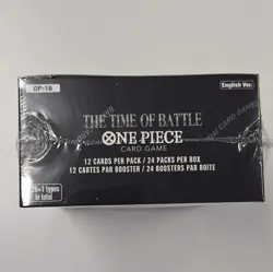 One Piece Card Game – OP-16 The Time of Battle Booster Box (Sealed, English) - Image 3