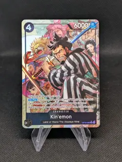One Piece TCG OP16-082 SR Alternate Art Alt - Kin’emon - Time of Battle ENGLISH - Image 1
