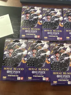 Lot of 11 - One Piece TCG Booster Pack OP-10 Royal Blood SEALED - English - Image 2