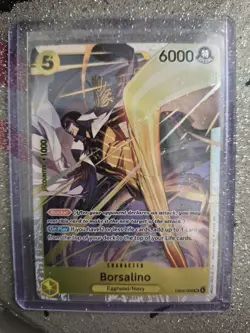 One Piece Card Game Borsalino SR EB04-058 OP15 English Version NM Yellow - Image 2