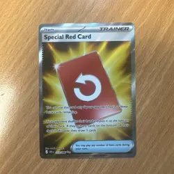 Special Red Card 113/086 Chaos Rising Trainer Pokemon Card - - Image 1