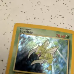 Pokemon Scyther 10/64 Jungle Unlimited Holo Rare Basic 70 HP Card - Image 5