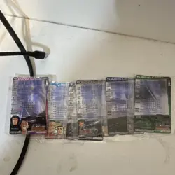 Bandai Namco Wangan Midnight Maximum Tune Tuning Cards Lot of 5 Plastic Standard - Image 1