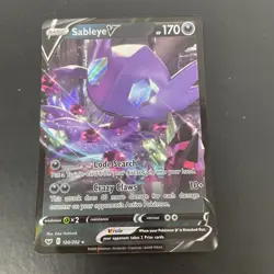 Sableye V 120/202 Holo Pokemon Trading Card - Image 1