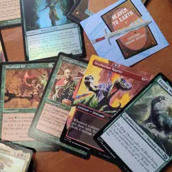 Zacama's DINOSAURS RedWhiteGreen *Complete Commander Deck*- ALL 100 MTG Cards - Image 4