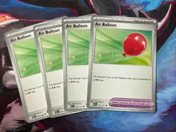 4x Air Balloon - Various Sets - Trainer Playset - Pokemon Card - 181/217 Etc - Image 1