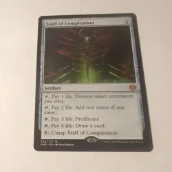 Staff of Compleation - Phyrexia: All Will Be One - Image 1
