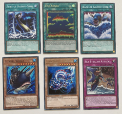 Yugioh Fish Sonar Ultra Rare And Other Cards Bundle Light Play Read Description - Image 1