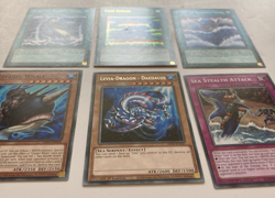 Yugioh Fish Sonar Ultra Rare And Other Cards Bundle Light Play Read Description - Image 3