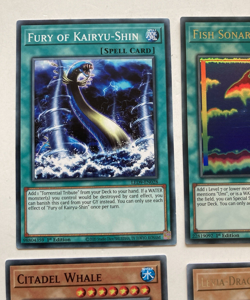 Yugioh Fish Sonar Ultra Rare And Other Cards Bundle Light Play Read Description - Image 4