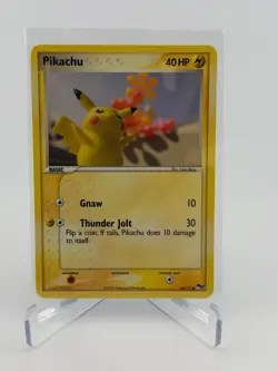 Nintendo Pokemon TCG Pikachu 16/17 POP Series 2 Common Regular English NP Mint! - Image 2