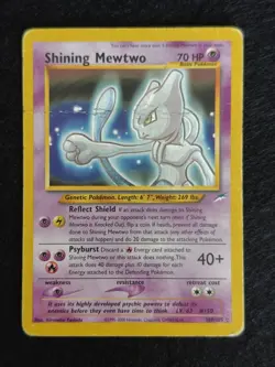 Shining Mewtwo - Neo Destiny 109/105 - Pokemon TCG - HP/DMG - Image 3