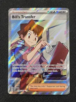 Bill’s Transfer 194/165 S&V 151 Full Art Rare Trainer Pokemon TCG - Image 1