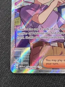 Bill’s Transfer 194/165 S&V 151 Full Art Rare Trainer Pokemon TCG - Image 4