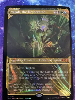 Yarok, the Desecrated HALO FOIL, Multiverse Legends, MTG MUL 0193 - Image 1