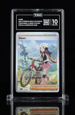 2025 Pokemon Phantasmal Flames Dawn Special Illustration Rare #129/094 TAG 10 - Image 1