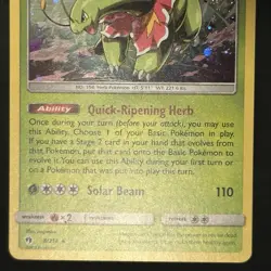 Pokemon Lost Thunder MEGANIUM #8 COSMOS HOLO Australia Exclusive Knockout Promo - Image 4