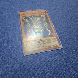 Yugioh Thunder King Rai-Oh RA03-EN206 ‐ Quarter Century Secret Rare - QCR - NM - Image 4