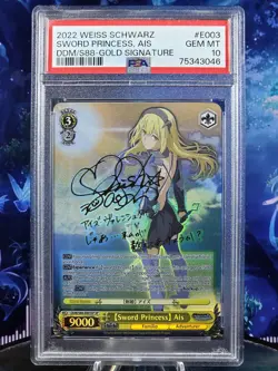 Weiss Schwarz [Sword Princess] Ais SP (English) (PSA 10) - Image 1