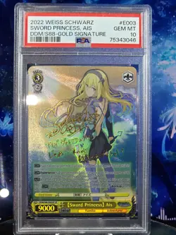 Weiss Schwarz [Sword Princess] Ais SP (English) (PSA 10) - Image 2