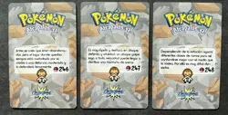 LARVITAR X PUPITAR X TYRANITAR LOT - POKEMON JOHTO COLLECTOONS POKEDEX CCG CARDS - Image 2