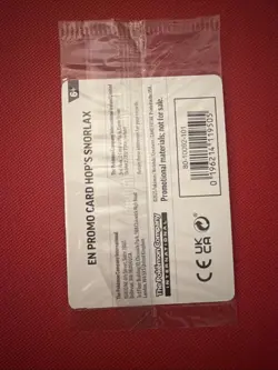 (Sealed) GAMESTOP Hop's Snorlax Stamped Promo Pokemon Card Exclusive NM - Image 2