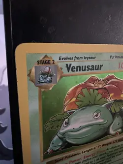 1999 Holo Rare Venusaur Base Set Shadowless Pokemon Card TCG - Image 3