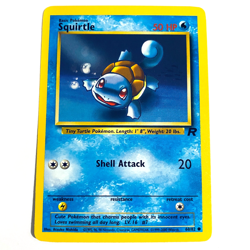 Vintage Pokemon TCG Card: Squirtle 68/82 Team Rocket Unlimited Common NM - Image 1