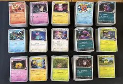 Japanese Pokemon Cards, Glory Of Team Rocket, SV10, Bulk 1400 base cards - Image 1