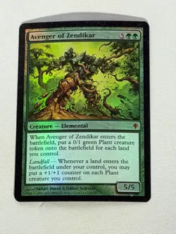 MTG FOIL Avenger of Zendikar Worldwake Magic the Gathering - Image 1