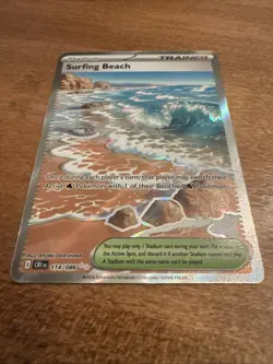 2026 Pokemon TCG - ME04: Chaos Rising (CRI) Surfing Beach - 114/086 - Image 4