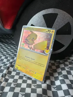 Pokemon Pikachu 30th Anniversary Pokemon Day Promo Stamped - 051 NM or better - Image 2
