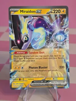 POKEMON WORLD CHAMPIONSHIP 2025 MIRAIDON EX LIAO FU GUAN - Image 1