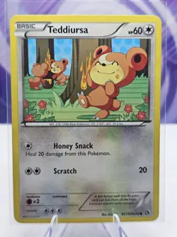 Pokemon TCG Teddiursa RC15/RC25 Radiant Collection Legendary Treasures LP - Image 1