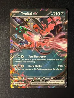 Yveltal ex 053/088 Pokemon Me03: Perfect Order ⭐⭐ Crisp NM+ ✨Ships Free✨ - Image 1