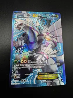 💙(NM-)💙Palkia EX Plasma Blast 100/101 Secret Rare Full Art Holo English - Image 2