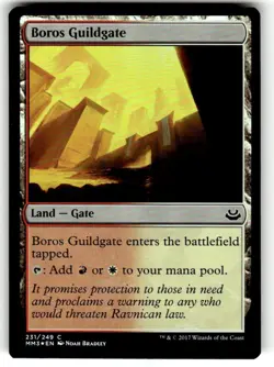 Foil Boros Guildgate MTG NM Modern Master 2017 Regular - Image 1