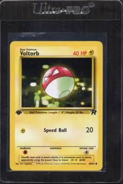Voltorb 69/82 1st Edition - Team Rocket - Pokemon TCG - Image 1