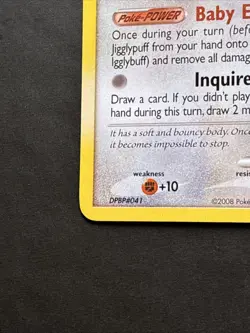 Pokemon TCG Igglybuff Great Encounters 70/106 MP - Image 5