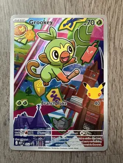 Series 2 First Partner Illustration Galar Grookey 052, Scorbunny 053, Sobble 054 - Image 3