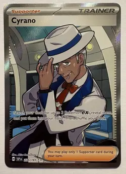 Cyrano 230/191 Ultra Rare Surging Sparks Pokemon Near Mint - Image 1