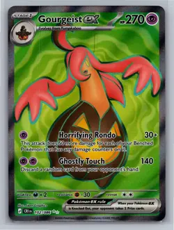 Gourgeist ex 102/086 Ultra Rare Chaos Rising Pokemon Holo Near Mint - Image 1