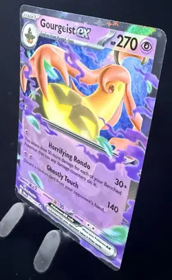 Gourgeist ex 041/086 Double Rare ME04: Chaos Rising Pokemon Near Mint - Image 3