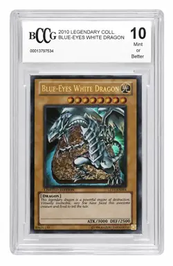 Yu-Gi-Oh! Blue-Eyes White Dragon 25th Anniversary Ultra Rare BCCG 10 LC01-EN004 - Image 1