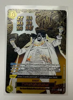 ZEHAHAHAHA! ALT ART OP16-116 One Piece English - Image 1